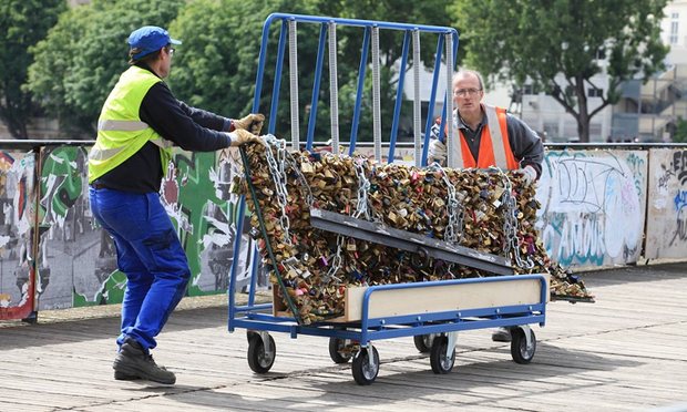 Love padlock